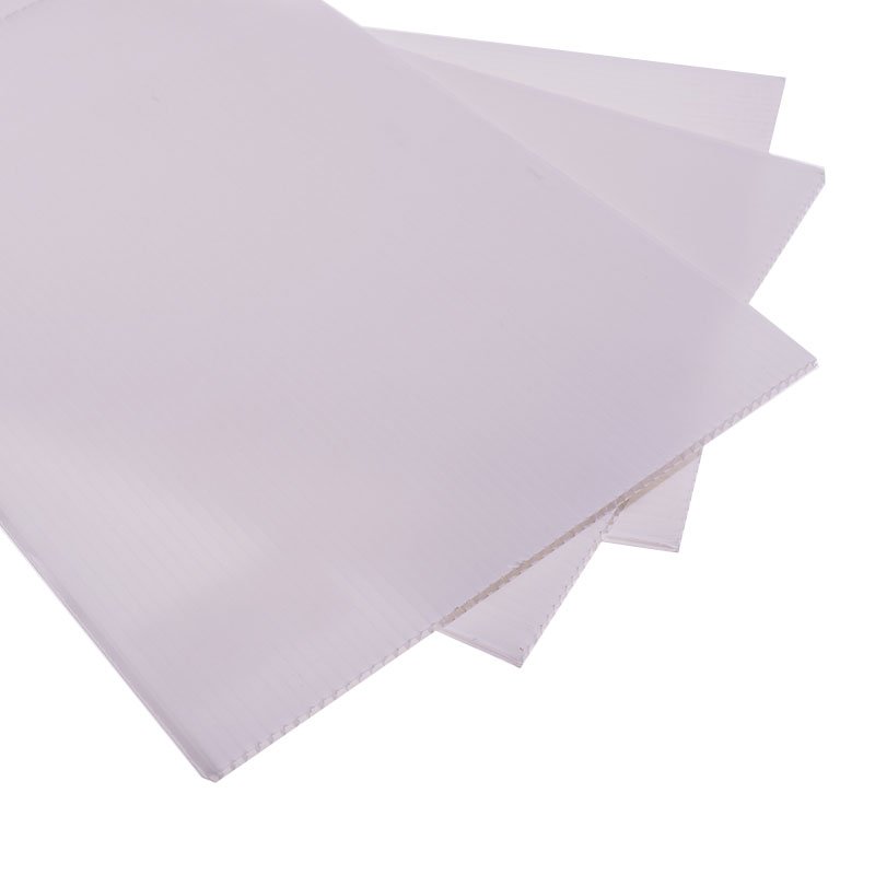 Alands Plastic PP Hollow Sheet 1220mm x 2440mm x 4mm Coroplast Sheet for Printing