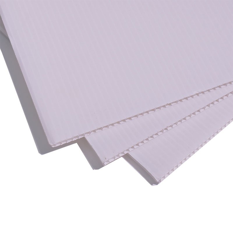 Alands Plastic PP Hollow Sheet 1220mm x 2440mm x 4mm Coroplast Sheet for Printing