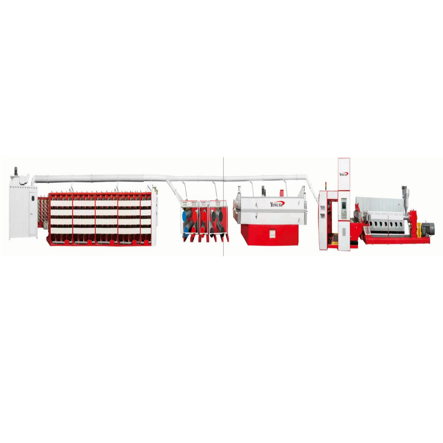 Good Quality High-Speed Intelligent Small PP Woven Sack Bag PP HDPE Flat Yarn Extrusion Line Manufacturer