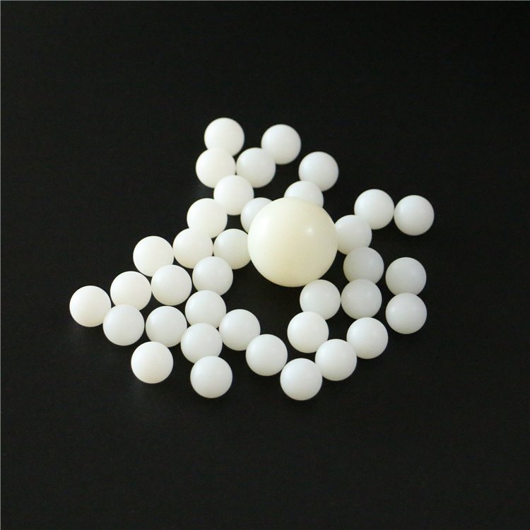 Hot sell 2.381mm 3.175mm 5mm 6.35mm delrin pp ptfe nylon ball with sgs rohs