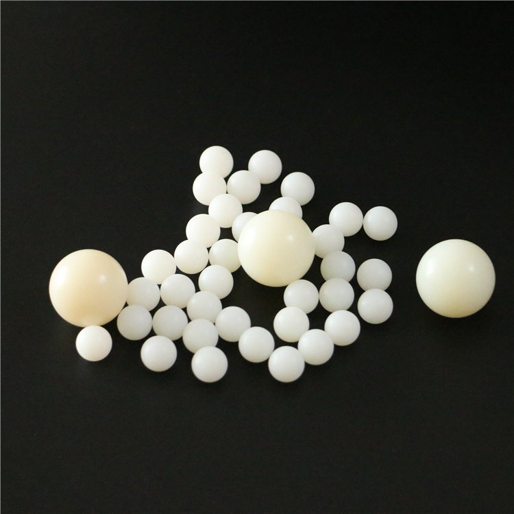 Hot sell 2.381mm 3.175mm 5mm 6.35mm delrin pp ptfe nylon ball with sgs rohs