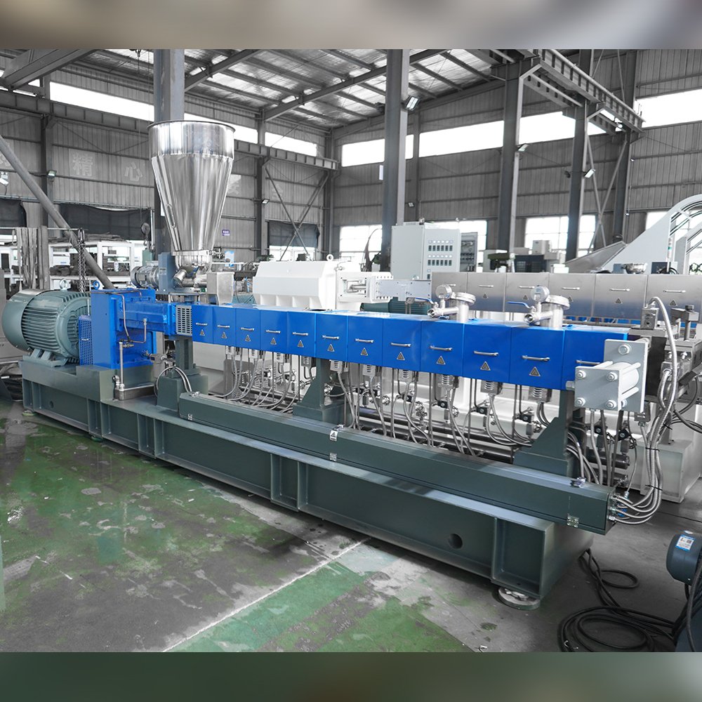 plastic granules making machine Compound Extruder Twin Screw Extruder EVA Plastic Pelleting PLA PBAT PP PE LDPE HDPE Twin Sctew
