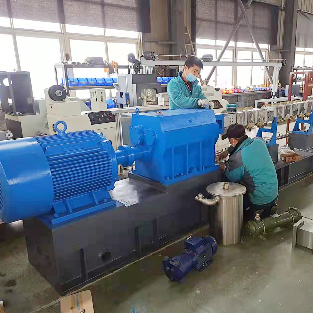 plastic granules making machine Compound Extruder Twin Screw Extruder EVA Plastic Pelleting PLA PBAT PP PE LDPE HDPE Twin Sctew