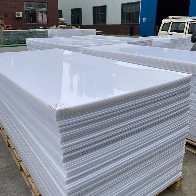 Pure Raw Material Low Friction Polypropylene PP White Engineering Plastic Plate