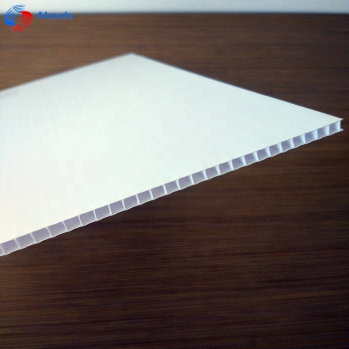 Customized size and color pp hollow sheet corflute coroplast for advertising printing & floor protection