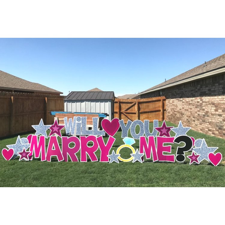 Custom Printing Outdoor Waterproof Any Size Plastic Coroplast Yard Sign with H-stakes for Events