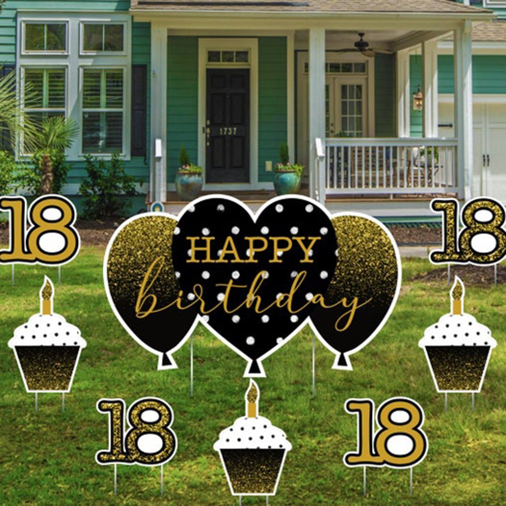 Custom Printing Outdoor Waterproof Any Size Plastic Coroplast Yard Sign with H-stakes for Events
