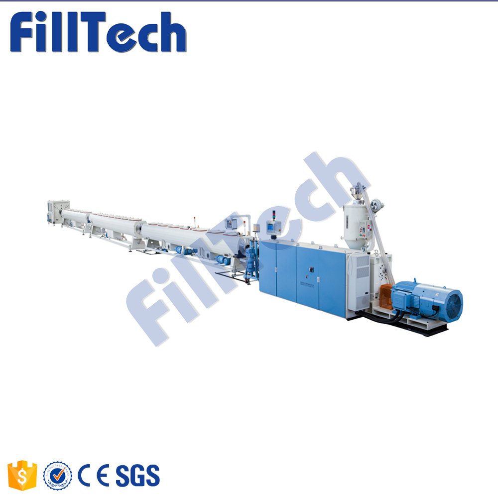 High accuracy plastic pp hdpe pvc pipe processing making extruder machinery