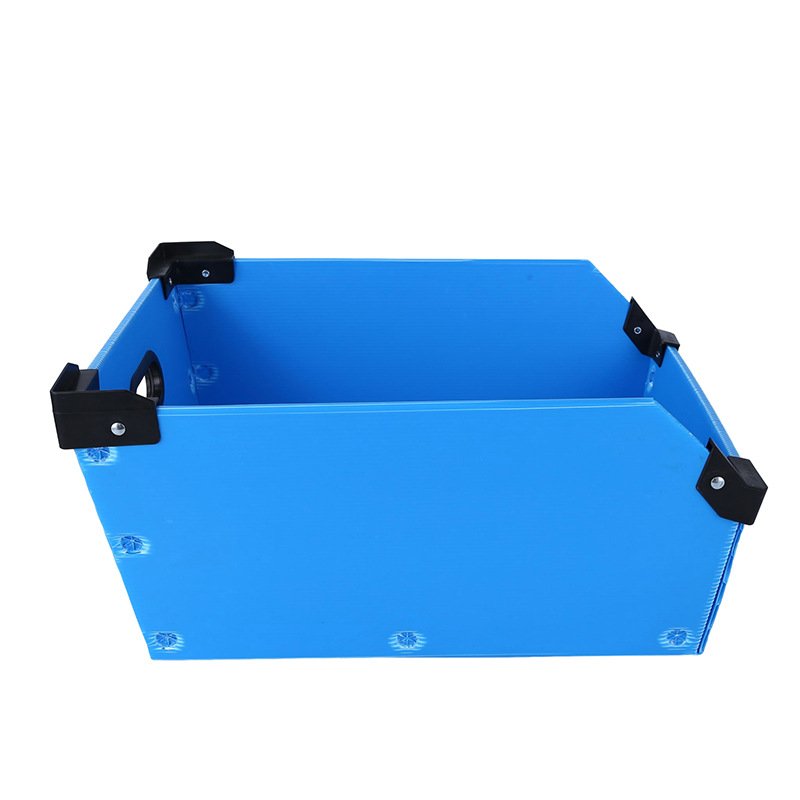 Reusable Corrugated Sheet Boxes Moisture Proof Extruded Plastic Foldable PP Container
