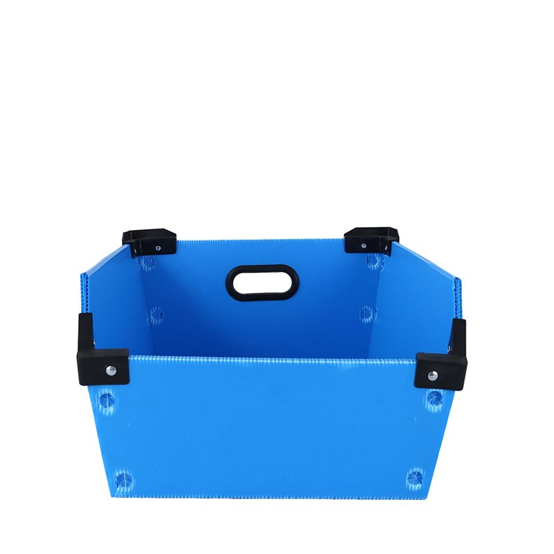 Reusable Corrugated Sheet Boxes Moisture Proof Extruded Plastic Foldable PP Container