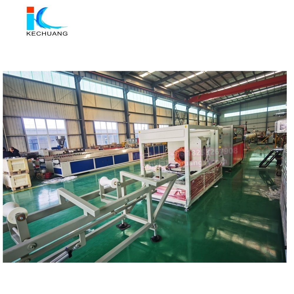 HDPE Water Supply Tubes Production Line PE Pipe Machinery Plastic Extruders Single screw
