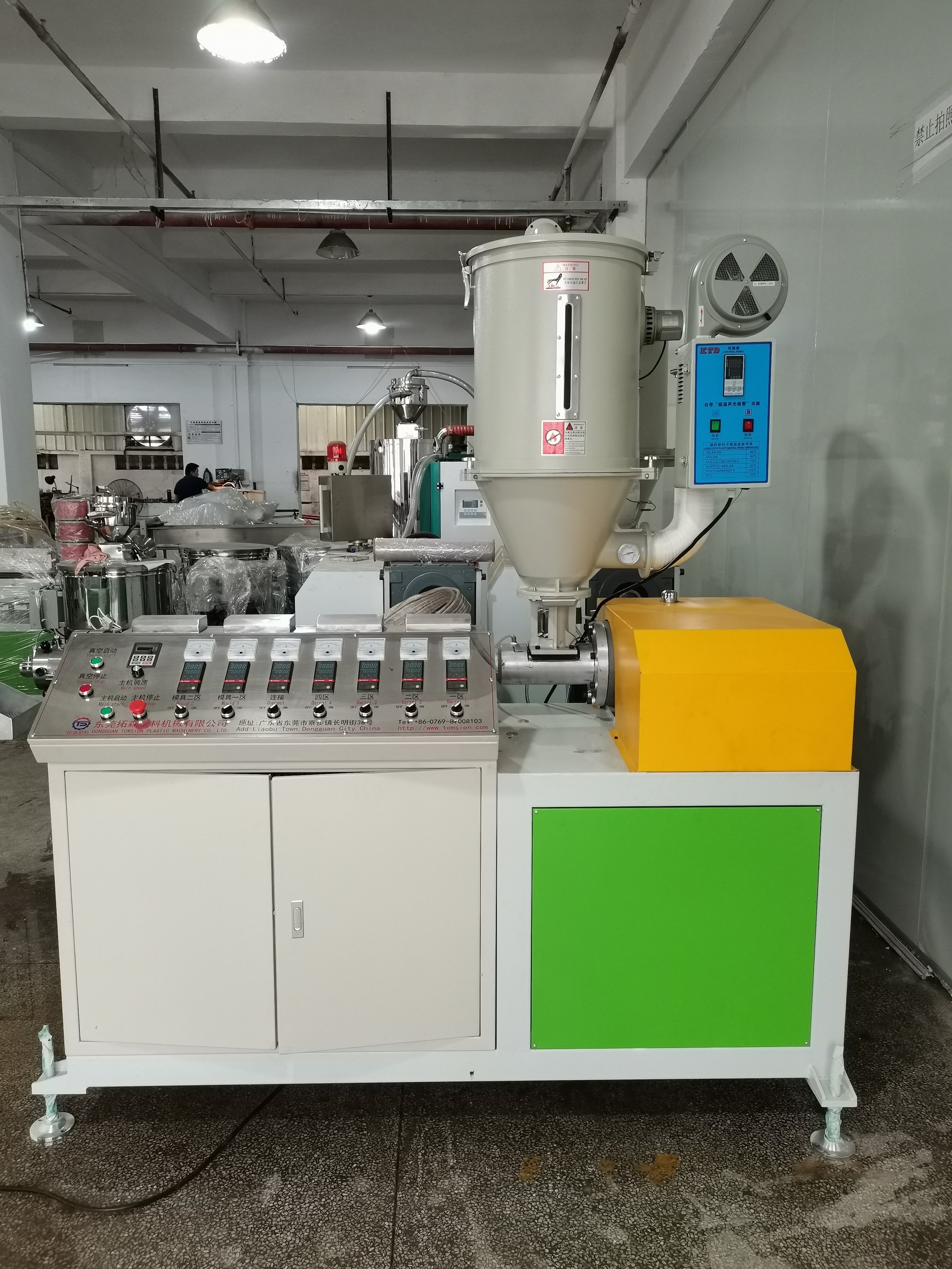 Plastic extruders Pipe Lollipop Stick Making Machine PP Ball Pen Tube Barrel Extruder Co-extrusion Making Machine
