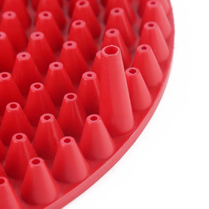 Durable PP Plastic 26cm Diameter Cyclone Dirt Trap Car Wash Bucket Insert Grid Guard Red