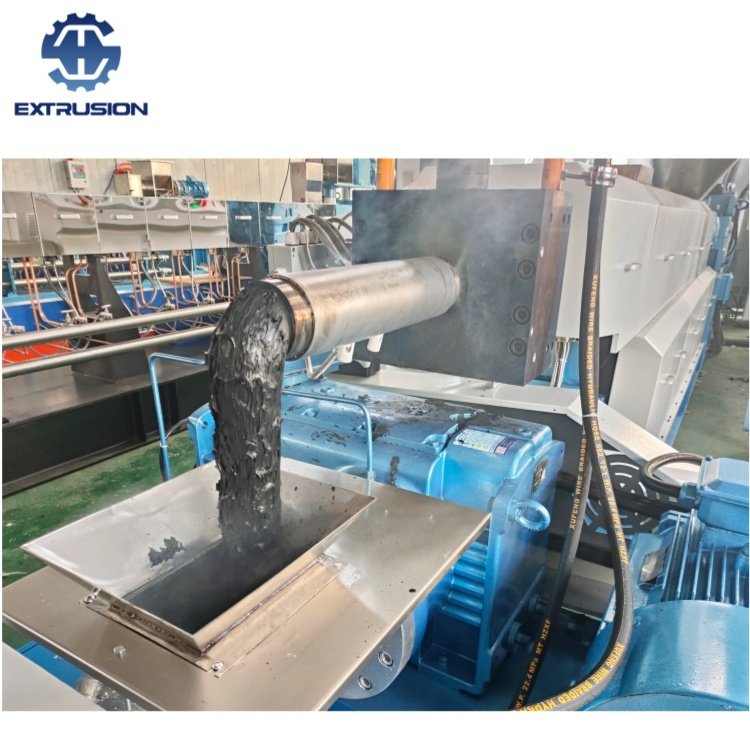 Low Cost SJ140-140 Single Screw PP/PE/ABS Flakes Recycling Extruder Pelletizing Machine