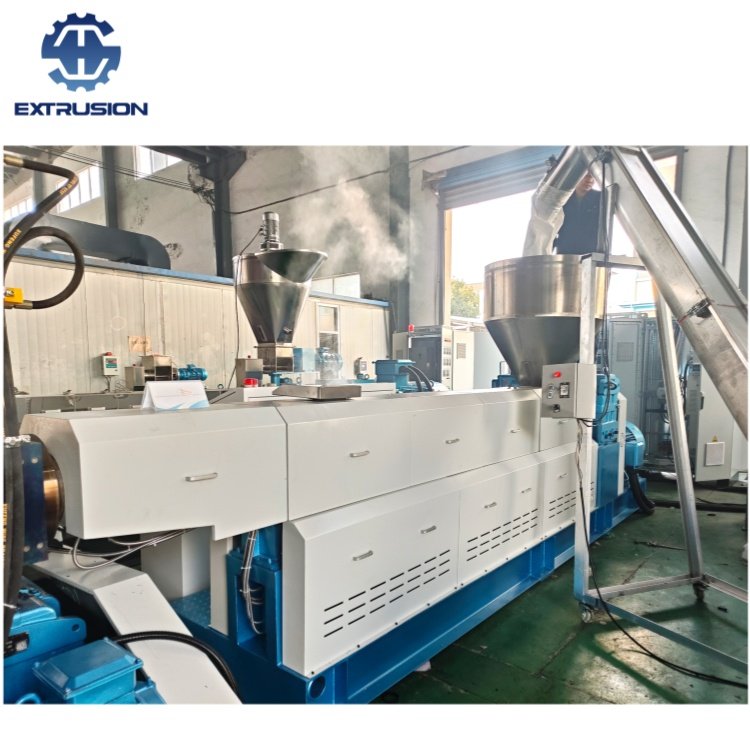 Low Cost SJ140-140 Single Screw PP/PE/ABS Flakes Recycling Extruder Pelletizing Machine