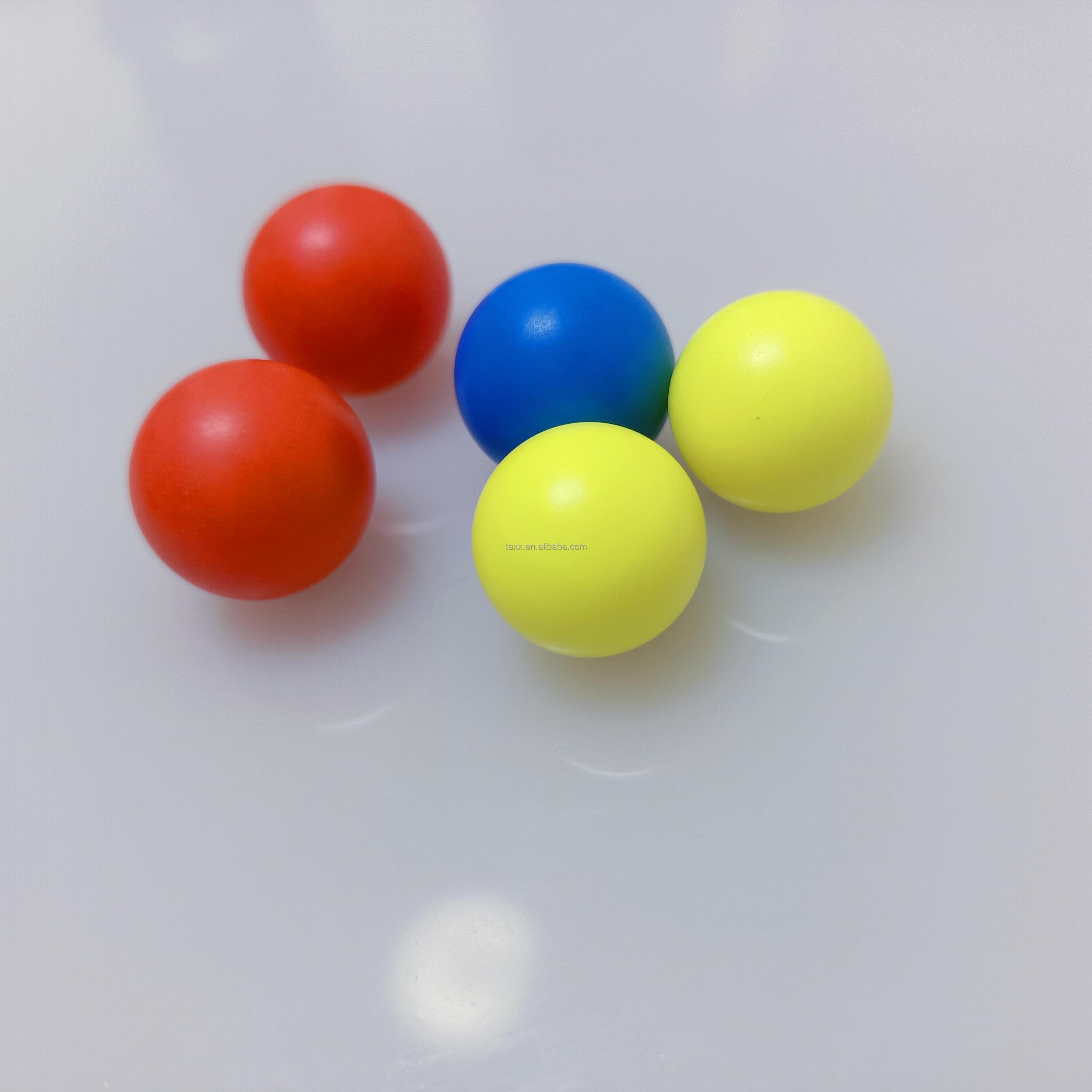 4.5mm 5mm 5.5mm 6mm 6.35mm solid POM PTFE PP ABS plastic ball small colored plastic balls black