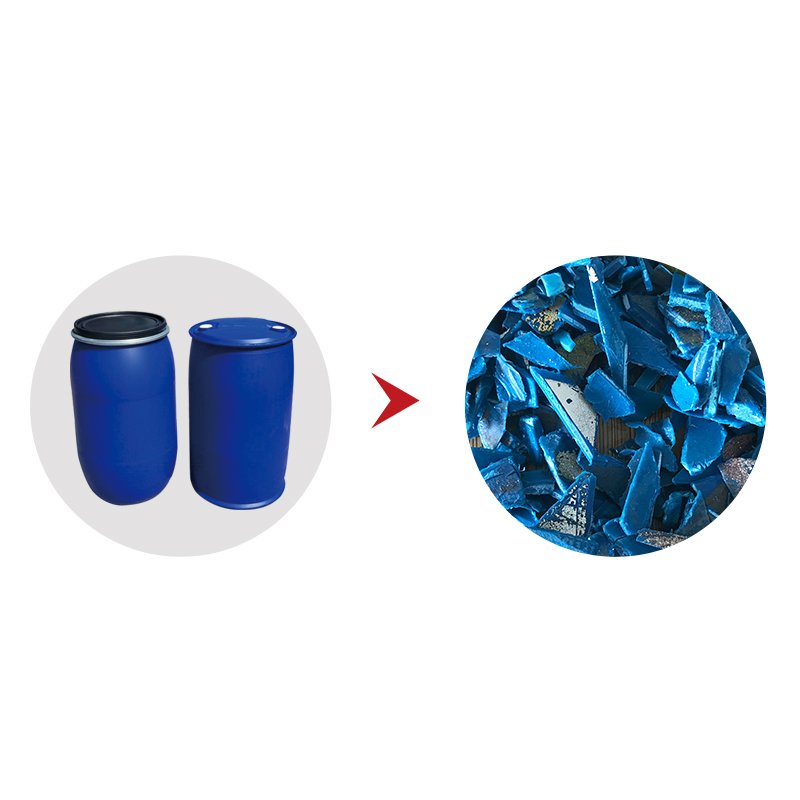 Multifunctional Plastic Crusher Double Axis Pet Glass Carton Foam Plastic Bottle Shredder Machine Used PVC/PP/PE