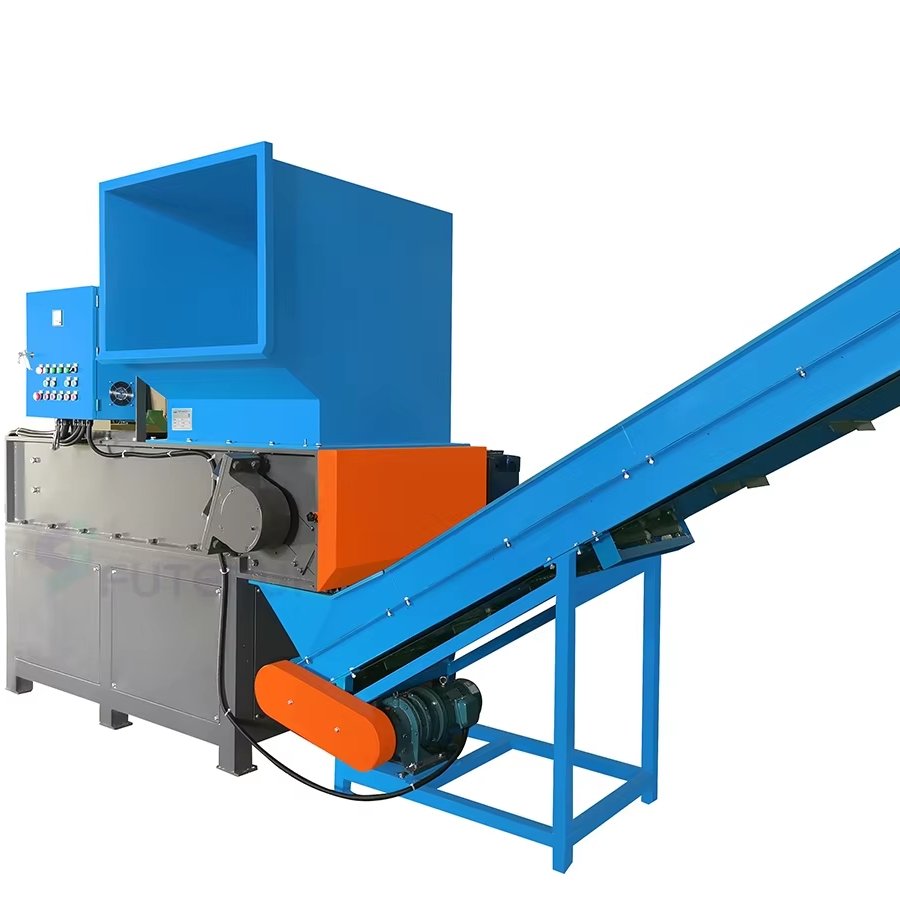 Automatic Single Shaft Shredder For Waste Plastic/Pp/Pe Film Crusher Machine