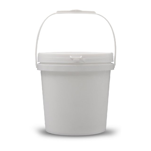wholesale 5 gallon/gal 10 18 20l heavy duty white oil paint wash pp plastic bucket with lid handle