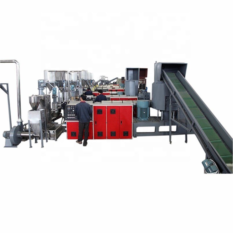 Factory Supply Compactor Pelletizing Machine Production Line For LDPE HDPE Stretch Film and PP Woven Bag