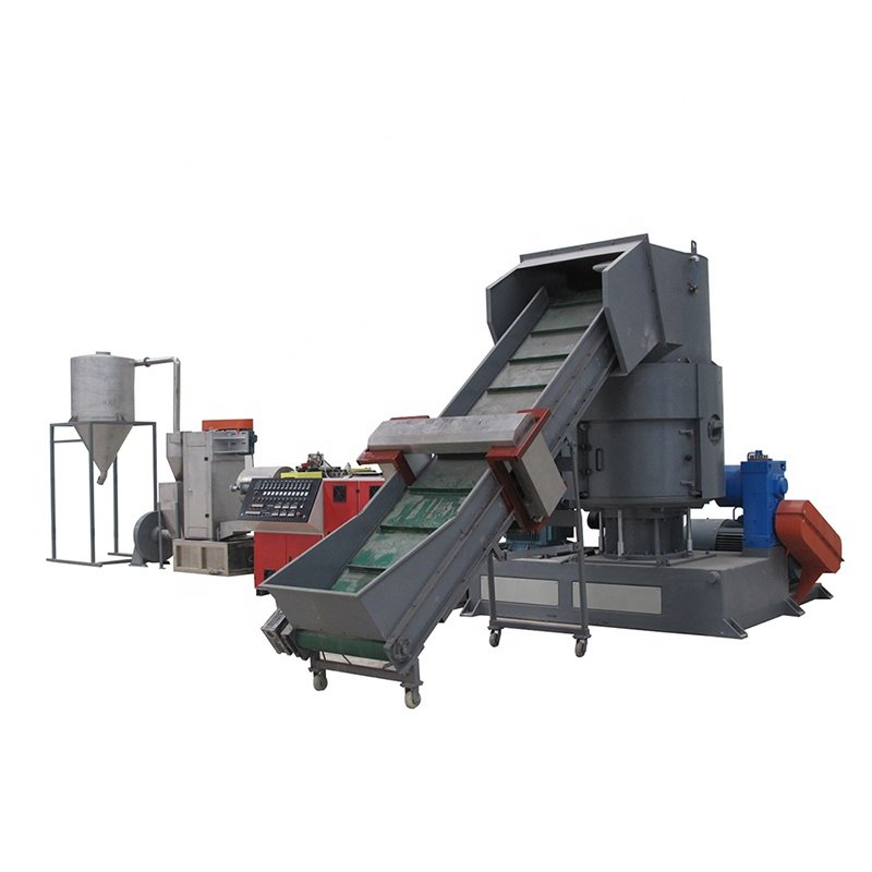Factory Supply Compactor Pelletizing Machine Production Line For LDPE HDPE Stretch Film and PP Woven Bag