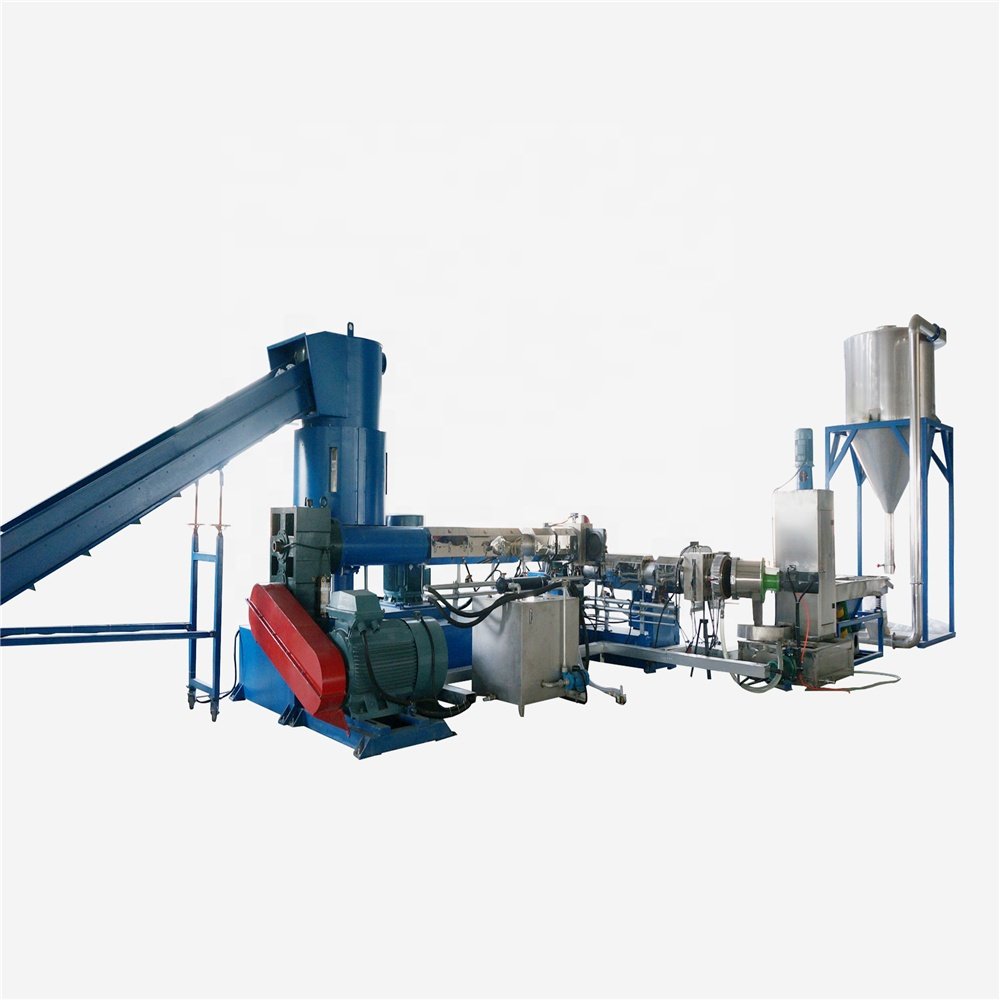 Factory Supply Compactor Pelletizing Machine Production Line For LDPE HDPE Stretch Film and PP Woven Bag