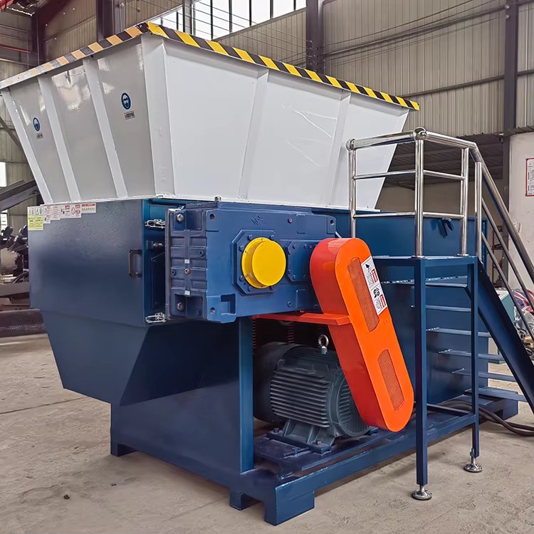 factory outlet single shaft HDPE PP PVC Pipes Plastic Lumps crusher Shredder Machine