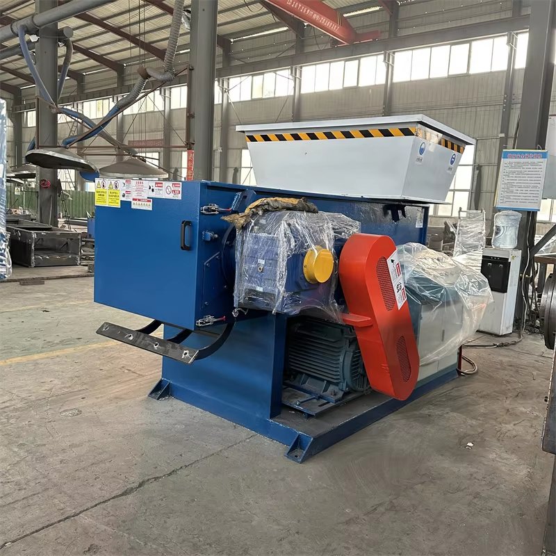 factory outlet single shaft HDPE PP PVC Pipes Plastic Lumps crusher Shredder Machine