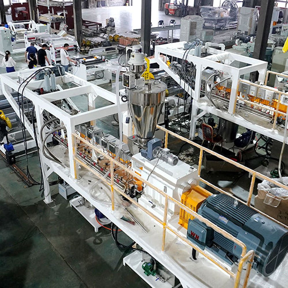 PP Plastic Sheet Forming Extruder Polypropylene Sheet Making Machine PET Sheet Extrusion Line