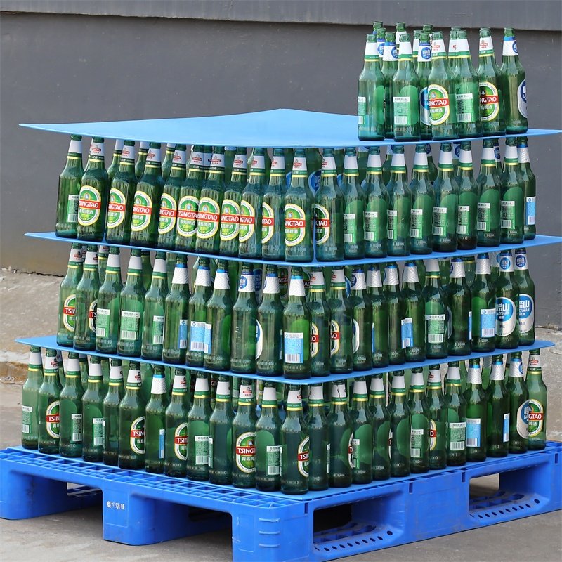 Wholesale Hygienic 4mm Blue 2000x1000mm Corrugated Plastic Coroplast PP Corrugated Corflute Layer Pad for Bottle Industry