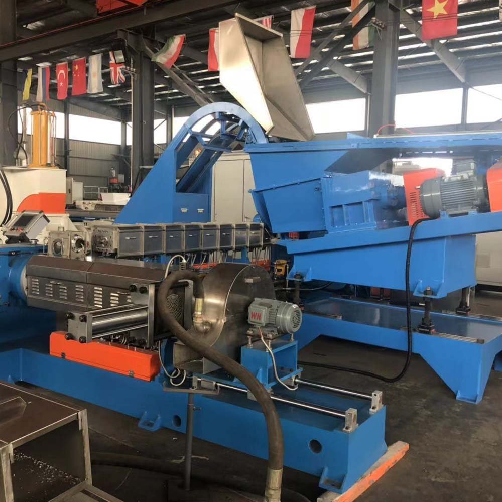 High Quality Natural rubber extrusion machine TPE Rubber Masterbatch Granules Pelletizing Machine