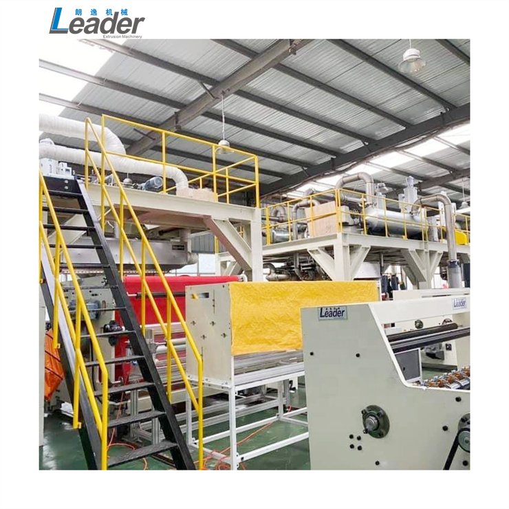 PP meltblown Nonwoven Production Line Automatic Pp Meltblown Melt Blown Fabric Making Machine melt blown non woven