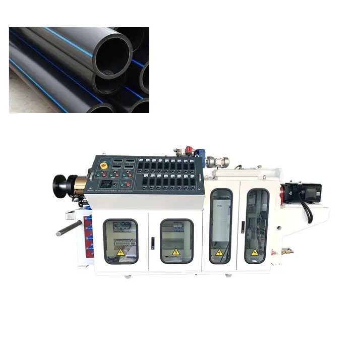 HDPE 110 single screw extruder machine/PE PP MPP 20-110MM pipe processing machine plastic extruder