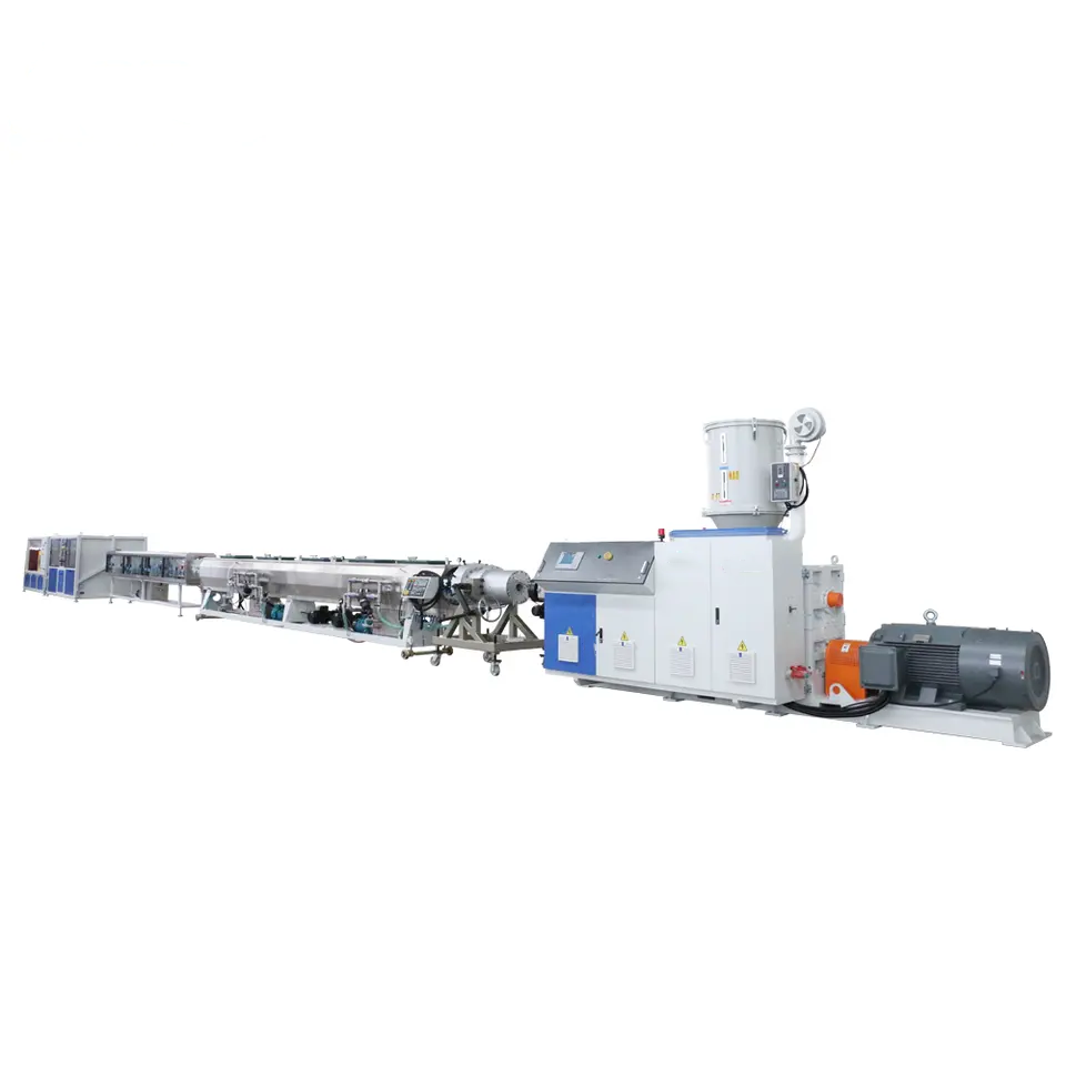 HDPE 110 single screw extruder machine/PE PP MPP 20-110MM pipe processing machine plastic extruder