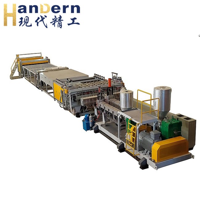 plastic sheet extrusion machine pc pp pe multi wall corrugated plastic sheet extrusion machine