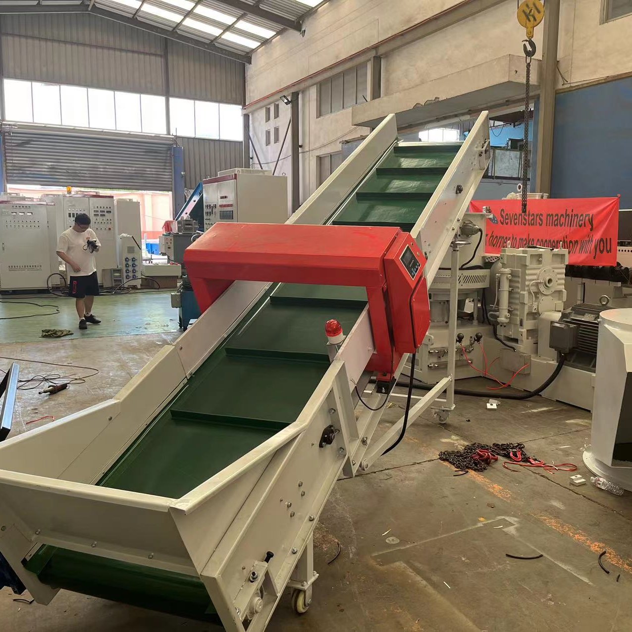 Plastic Pellets Making Machine for PE PP Plastic pelletizing machine p