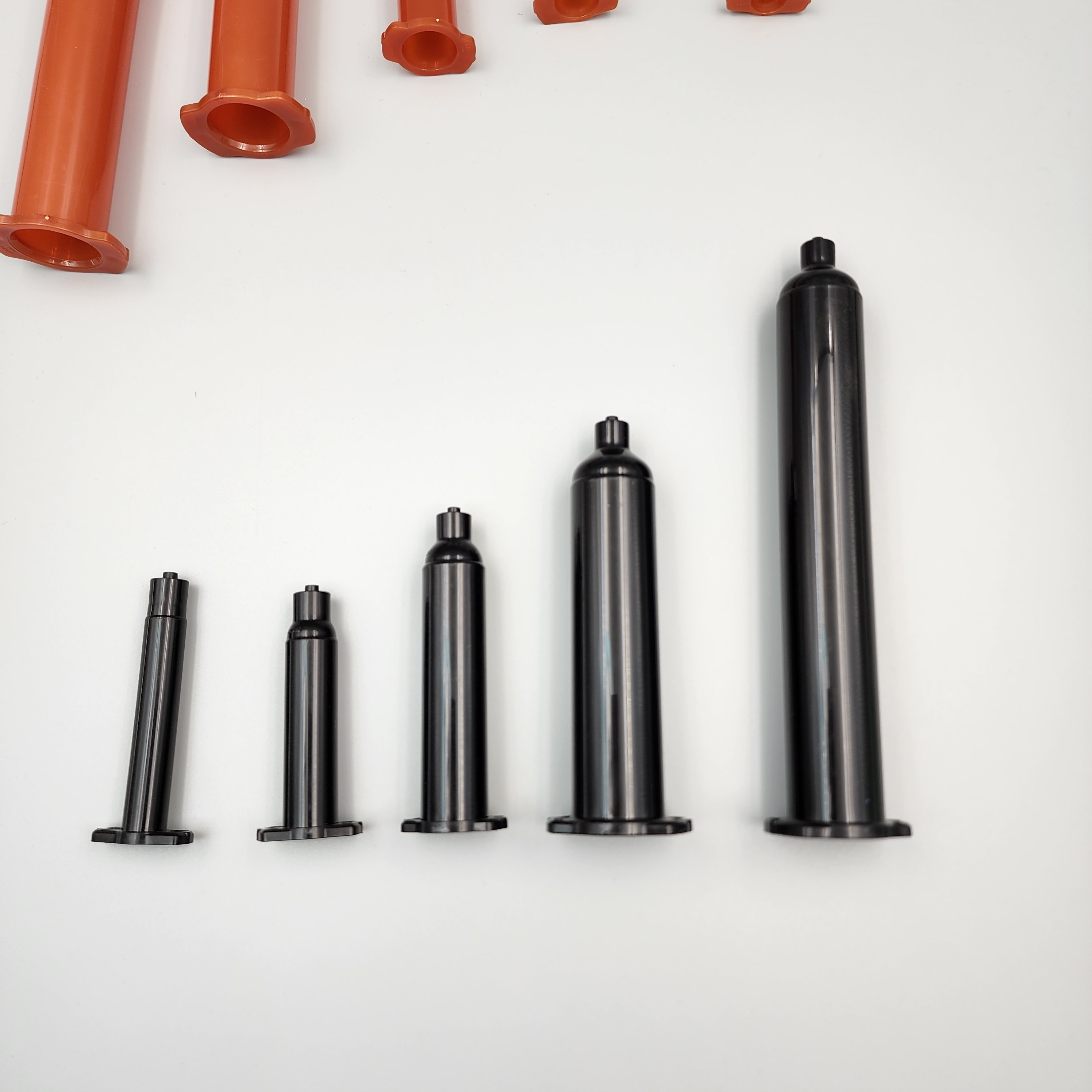 old us adhesive syringe cartridge 3cc 5cc 10cc 30cc 55cc tube for adhesive tape dispenser amber color