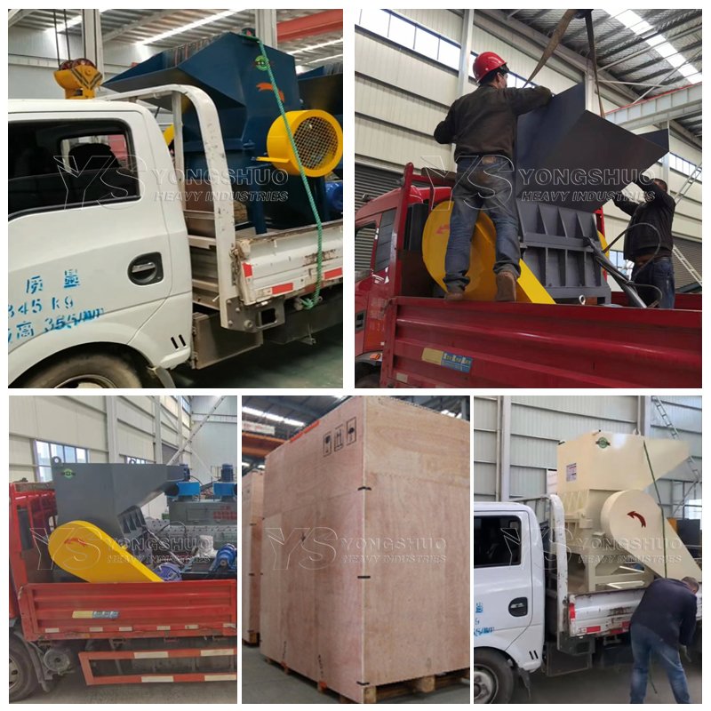 china plastic crusher machine price waste plastic bag film pipe pvc pp pe pet bottle plastic crusher machine with diesel engine