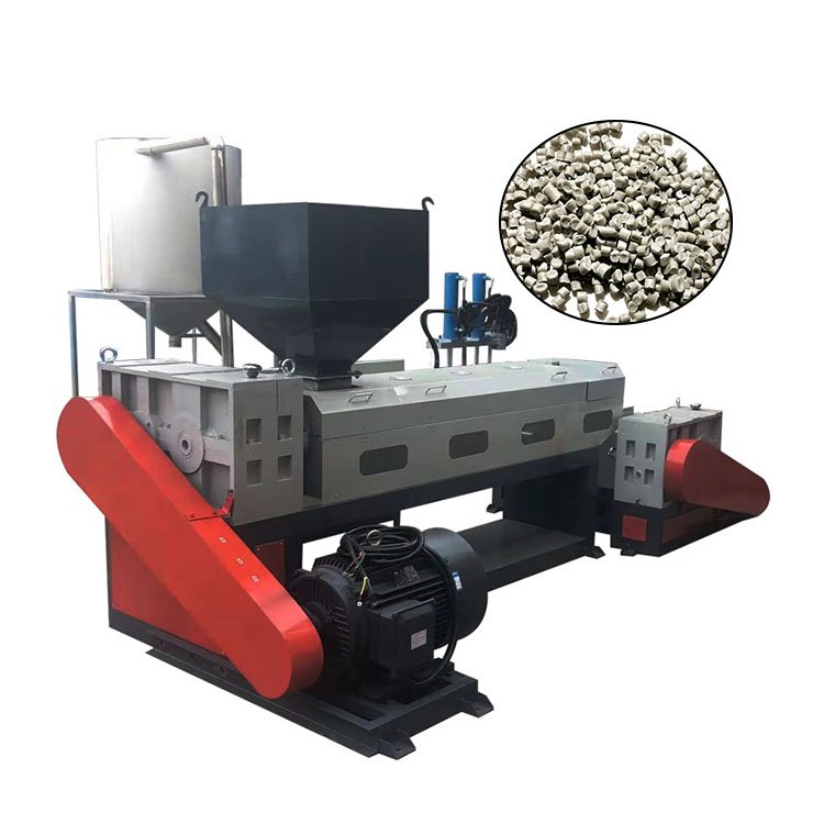PP.PE plastic granulator, waste plastic recycling machine, plastic recycling, plastic particles