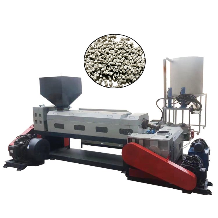 PP.PE plastic granulator, waste plastic recycling machine, plastic recycling, plastic particles