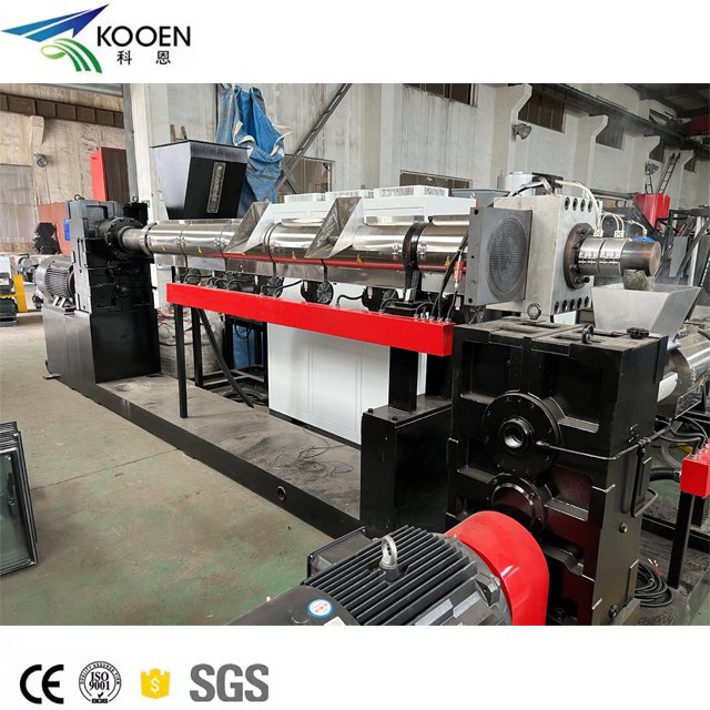 PE PP PET plastic pellets making machine plastic granulator machine recycle extruder recycling granulating machine