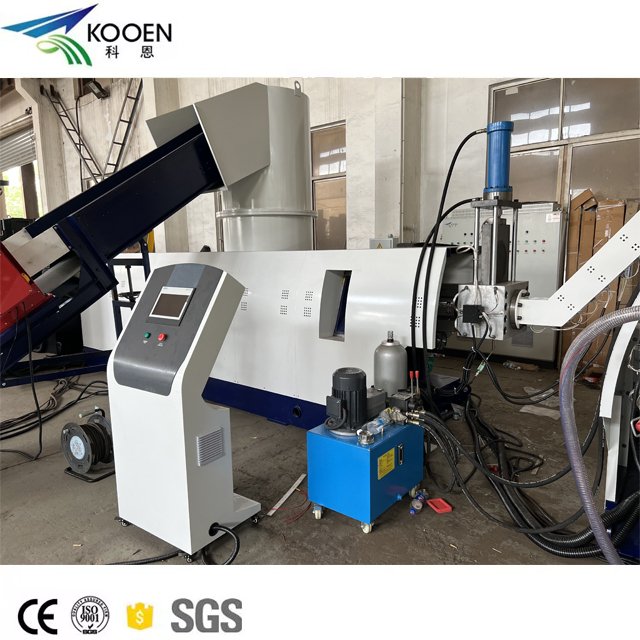 PE PP PET plastic pellets making machine plastic granulator machine recycle extruder recycling granulating machine