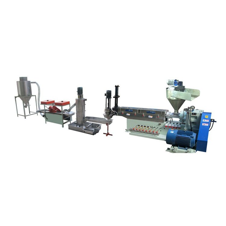 Recycling Plastic Compactor PP HDPE LDPE PE Film Bags Plastic Non Woven Granulator Machine Line