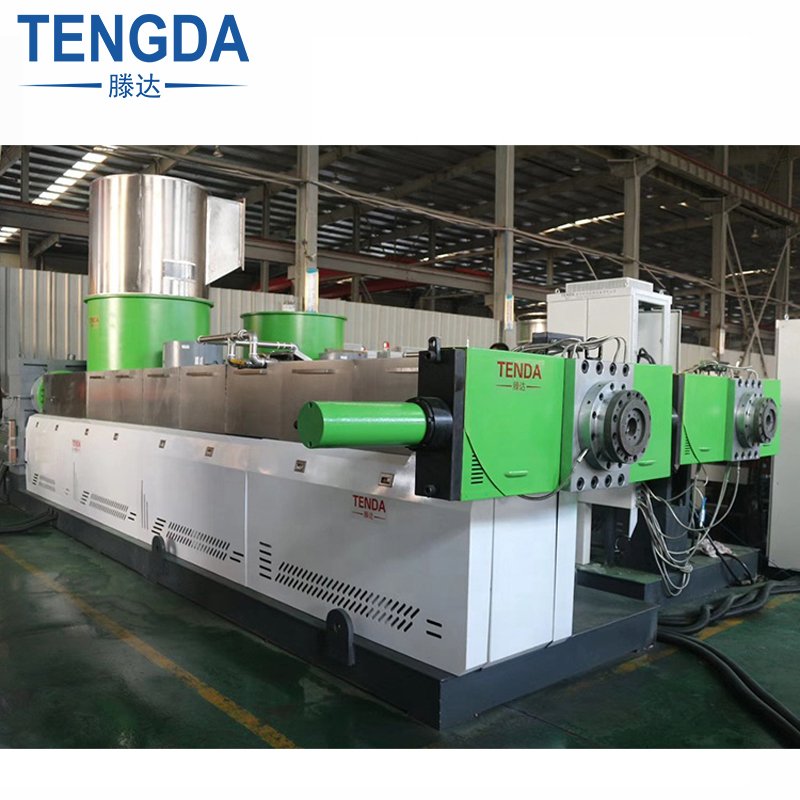LDPE HDPE PP Film Recycled Extruder Machine Single Screw Extruder