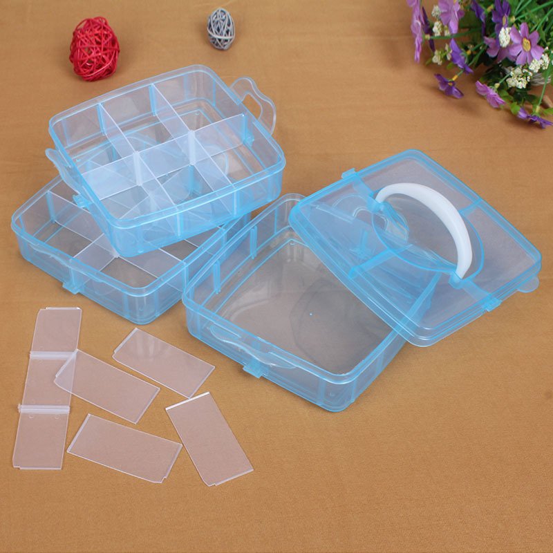 3 Layers PP Plastic Transparent Food Storage Box