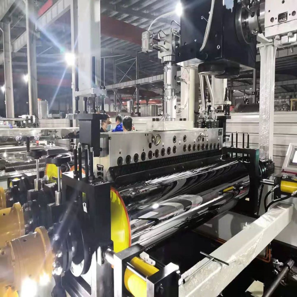 Plastic pp ps sheet extruder machine PET rolls extruder for thermoforming products extrusion machine