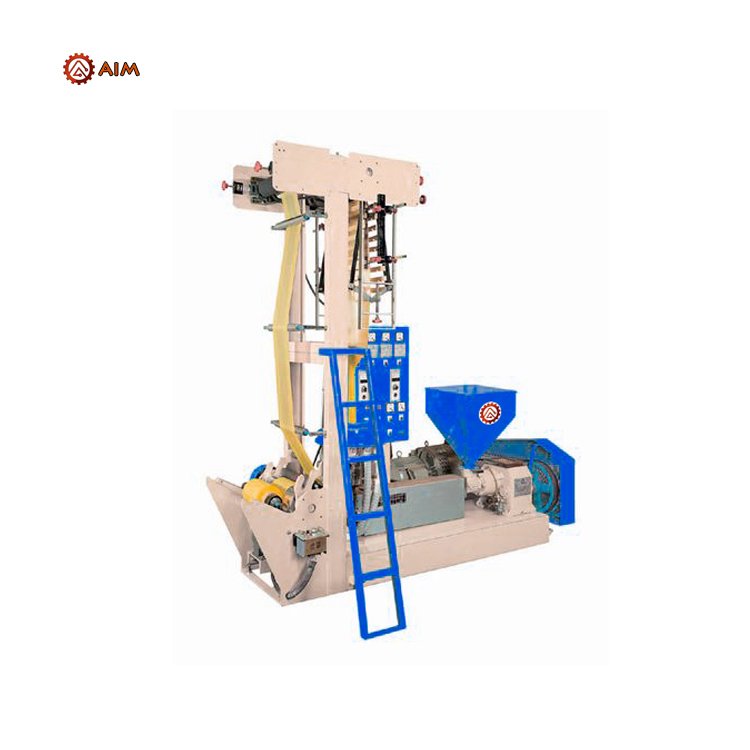 Hot Sale 10-50cm Width Plastic Pp Film Making Blowing Machine Extrusion 40kg/Hr Blown Film Extruder Machine
