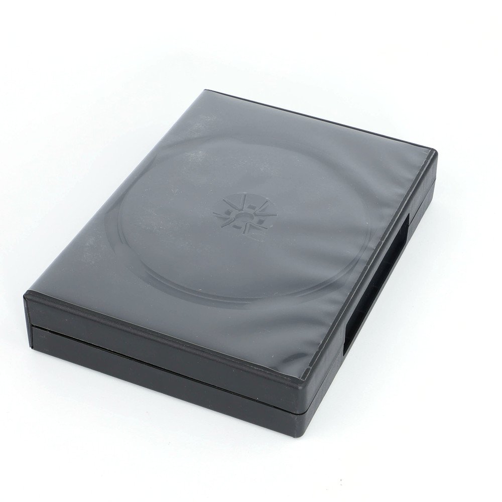 hot sale Black PP Dvd 10 Discs Cases Customized Cd Cover Plastic Cd Packaging Case
