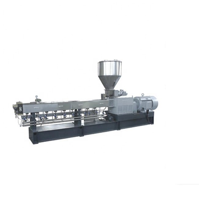 HKY-75 CO-ROTATING PARALLEL TWIN SCREW EXTRUDER MACHINE GROUP FOR PP/PE/PS/PET+Pigment+CaCO3 etc.