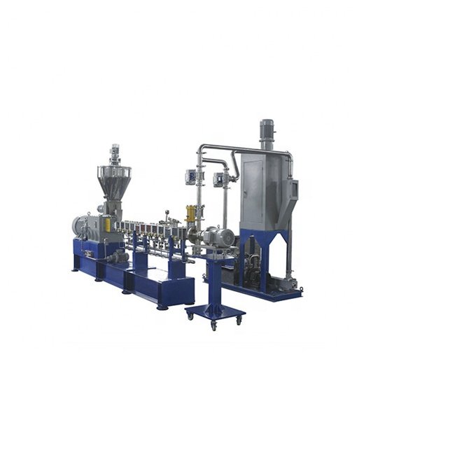 HKY-75 CO-ROTATING PARALLEL TWIN SCREW EXTRUDER MACHINE GROUP FOR PP/PE/PS/PET+Pigment+CaCO3 etc.